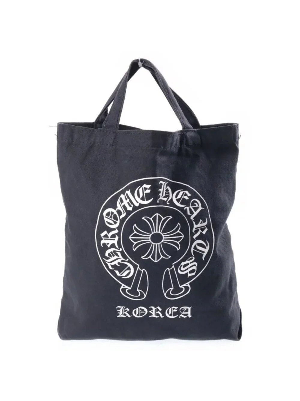 Chrome Hearts Korea Limited Horseshoe Print Tote Bag Black